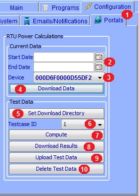 RTU Power Calculations Panel